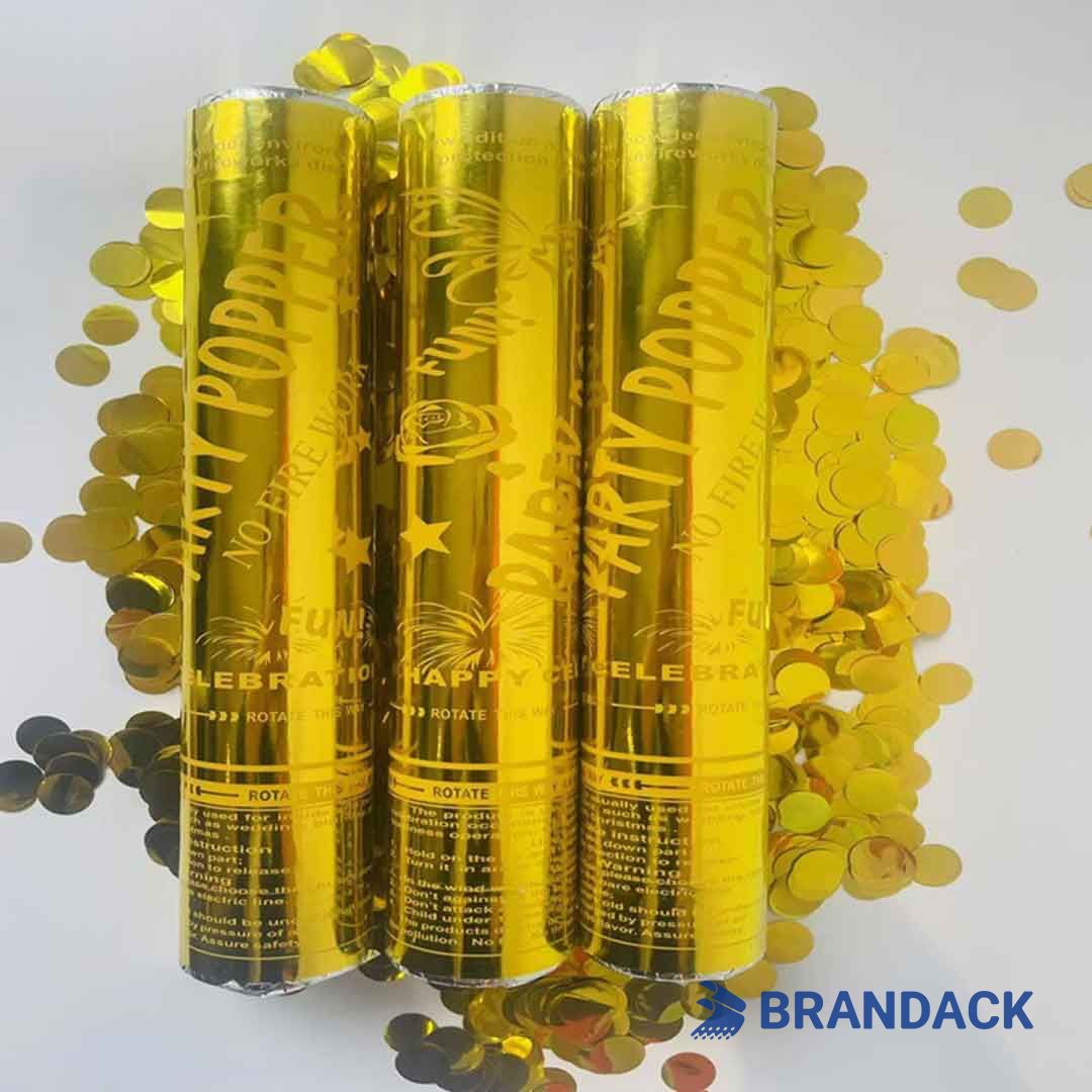 Twist Party Confetti Poppers Bespoke Factory Supplier