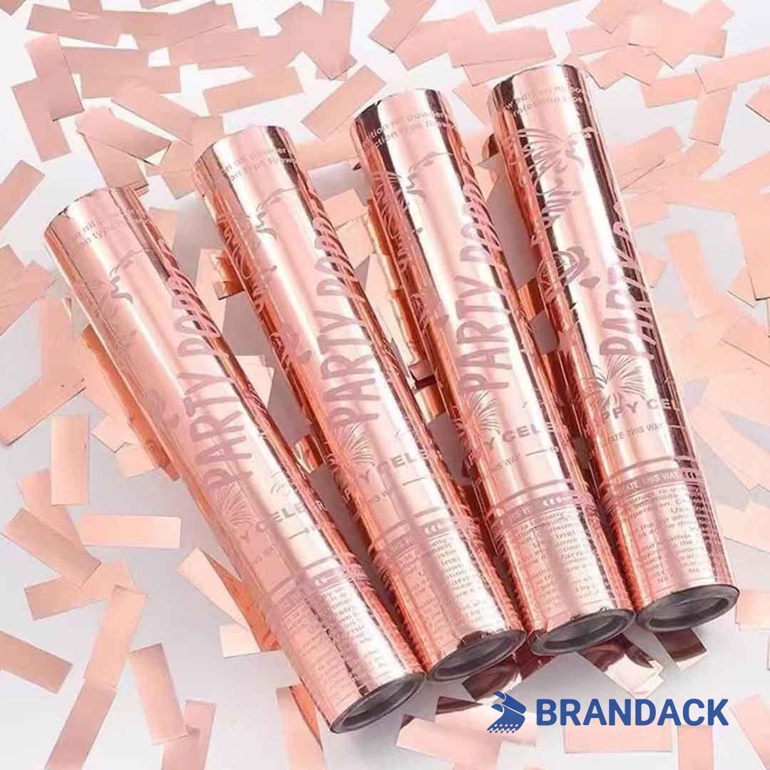 Custom Confetti Party Poppers in Bulk to Stand Out on Shelves
