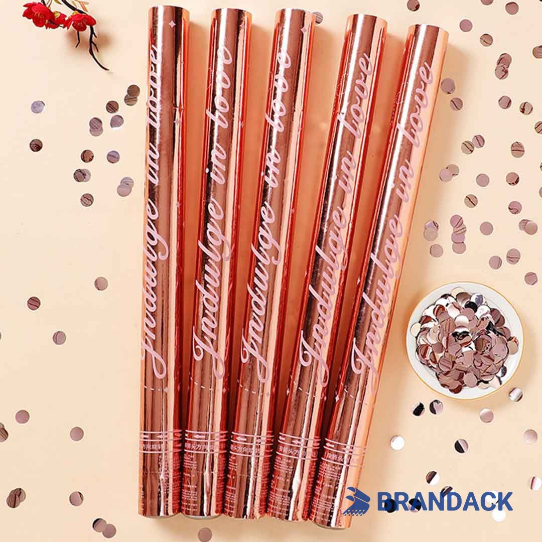 Custom Confetti Party Poppers in Bulk to Stand Out on Shelves