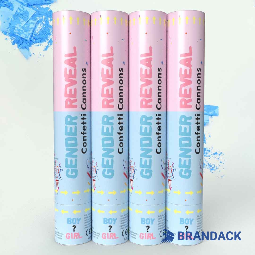 Custom Gender Reveal Confetti Cannon Bulk for Hot Selling