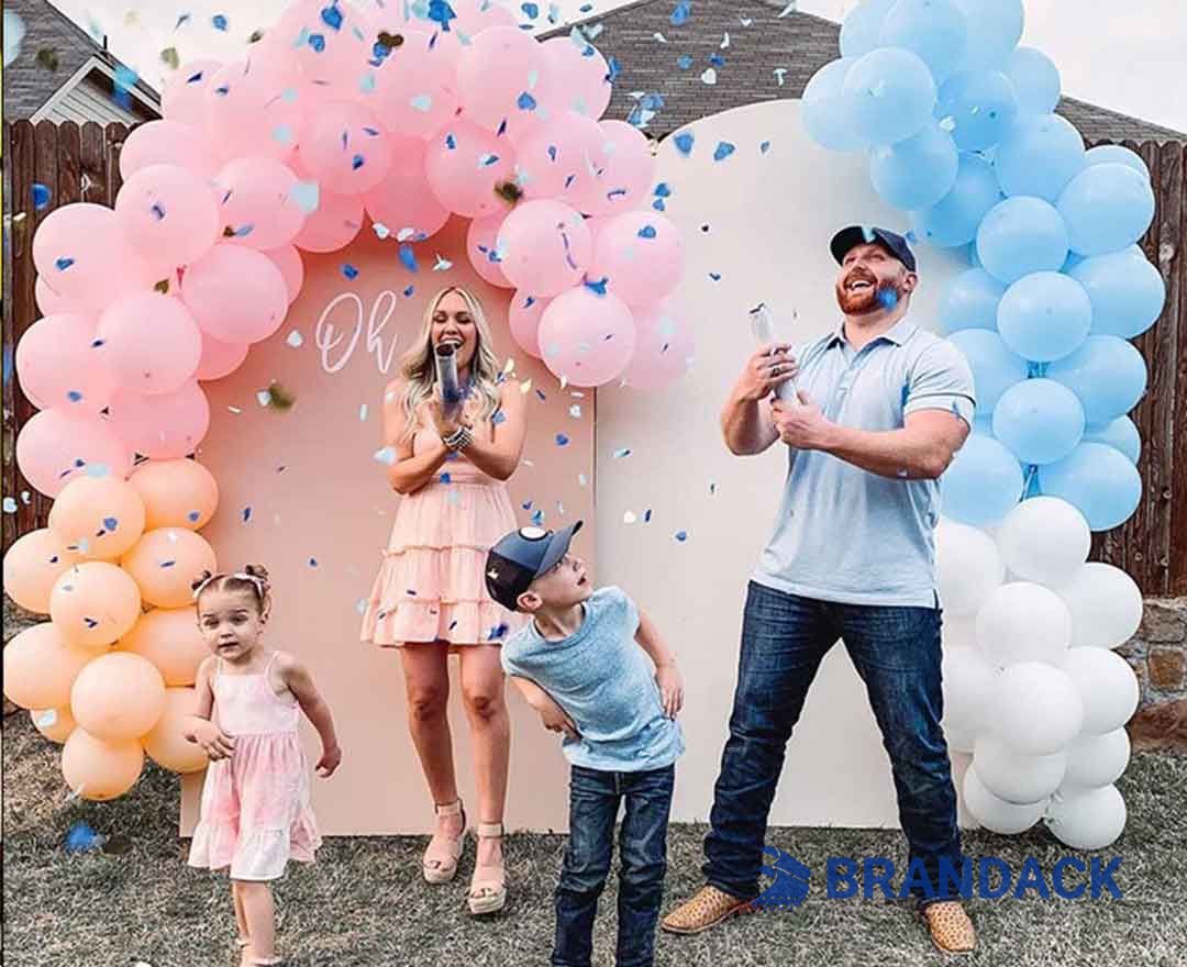 Custom Gender Reveal Confetti Cannon Bulk for Hot Selling