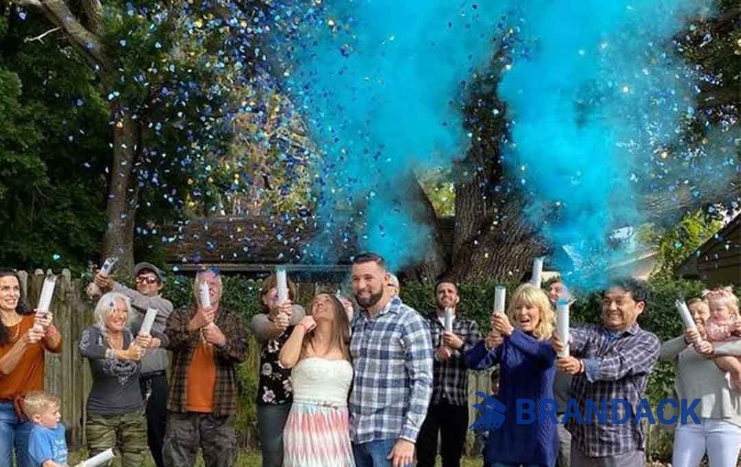 Custom Gender Reveal Confetti Cannon Bulk for Hot Selling