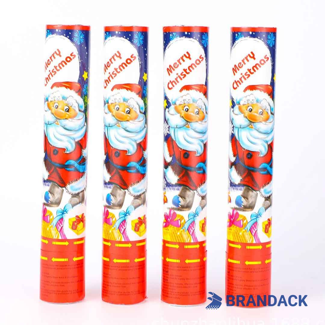 Custom Unique Christmas Poppers with Design Service