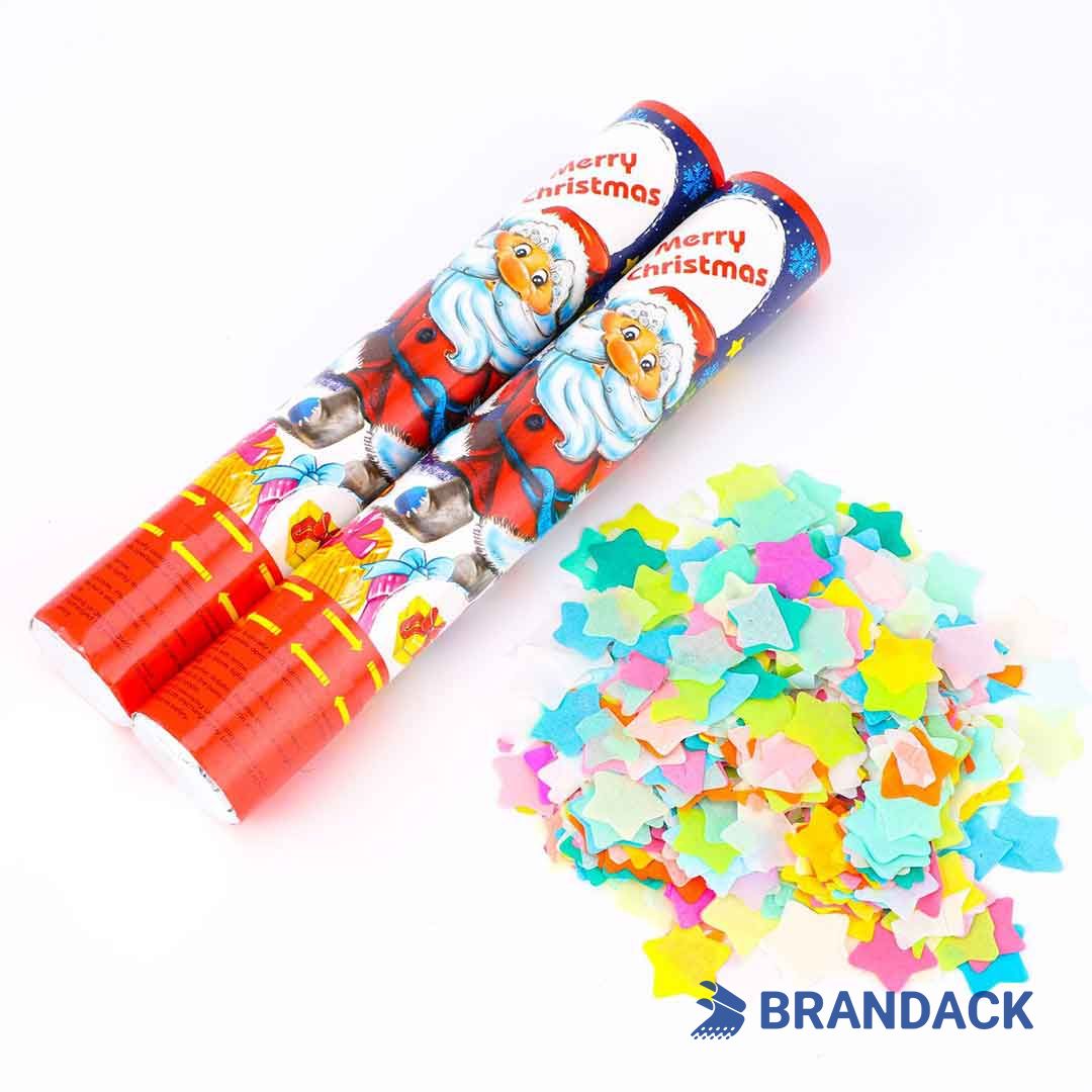 Custom Unique Christmas Poppers with Design Service