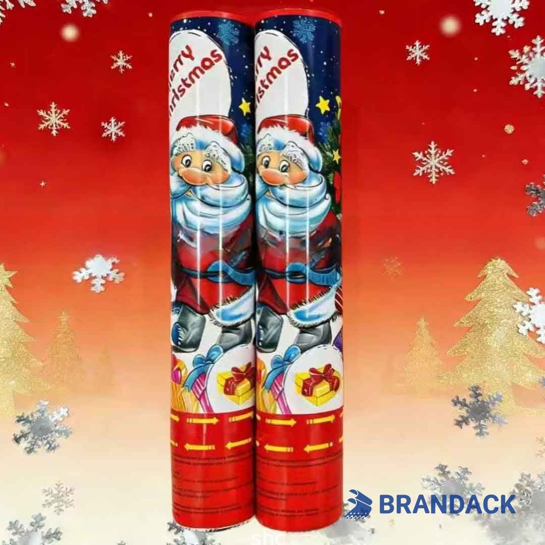 Custom Unique Christmas Poppers with Design Service
