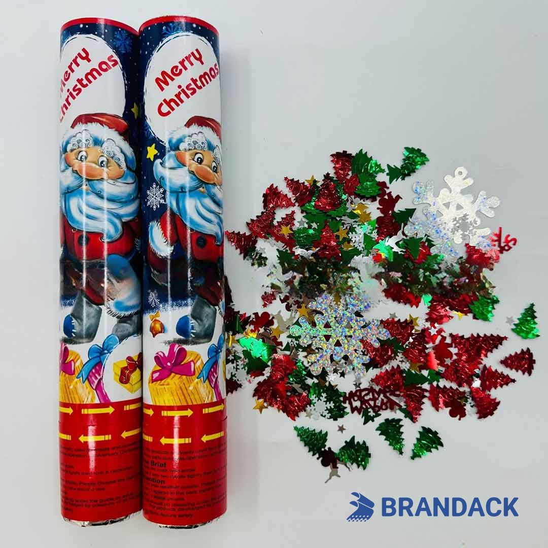 Custom Unique Christmas Poppers with Design Service