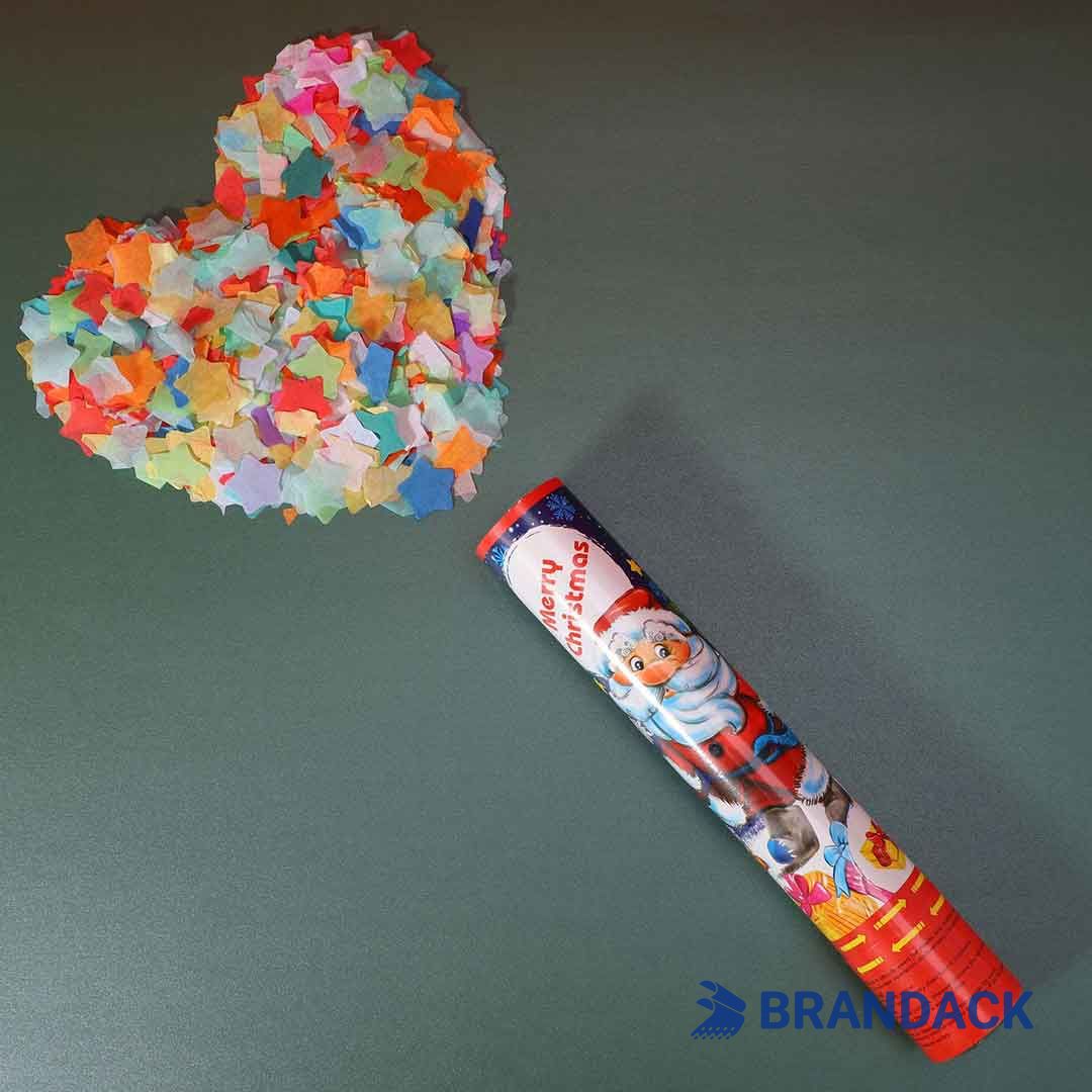 Custom Unique Christmas Poppers with Design Service