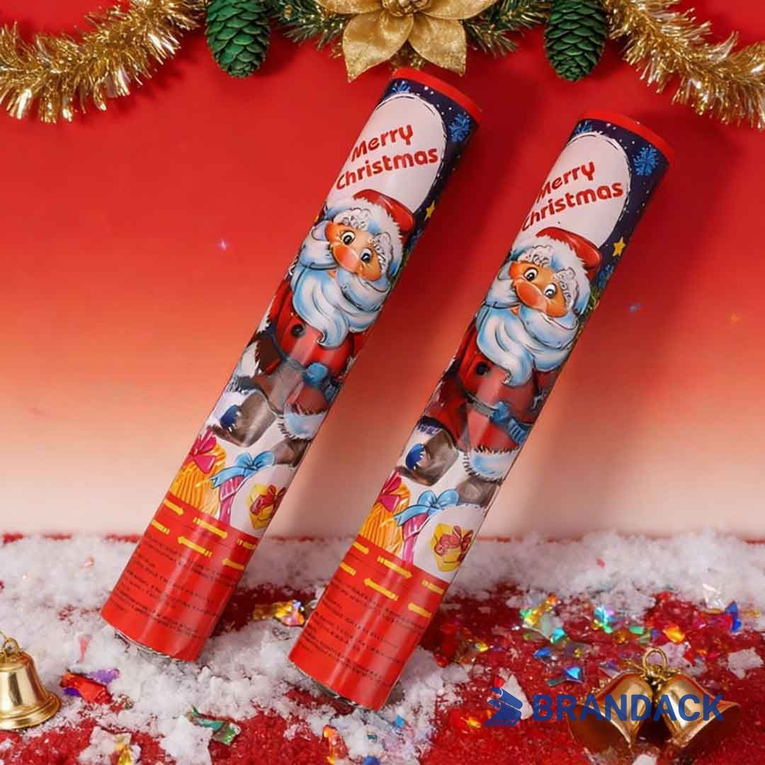Custom Unique Christmas Poppers with Design Service