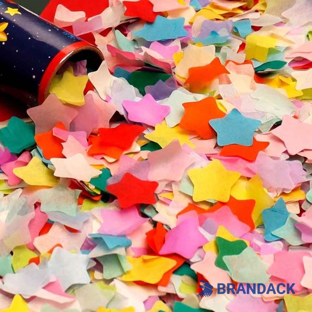 Custom Christmas Confetti Cannons - Party Poppers for Christmas