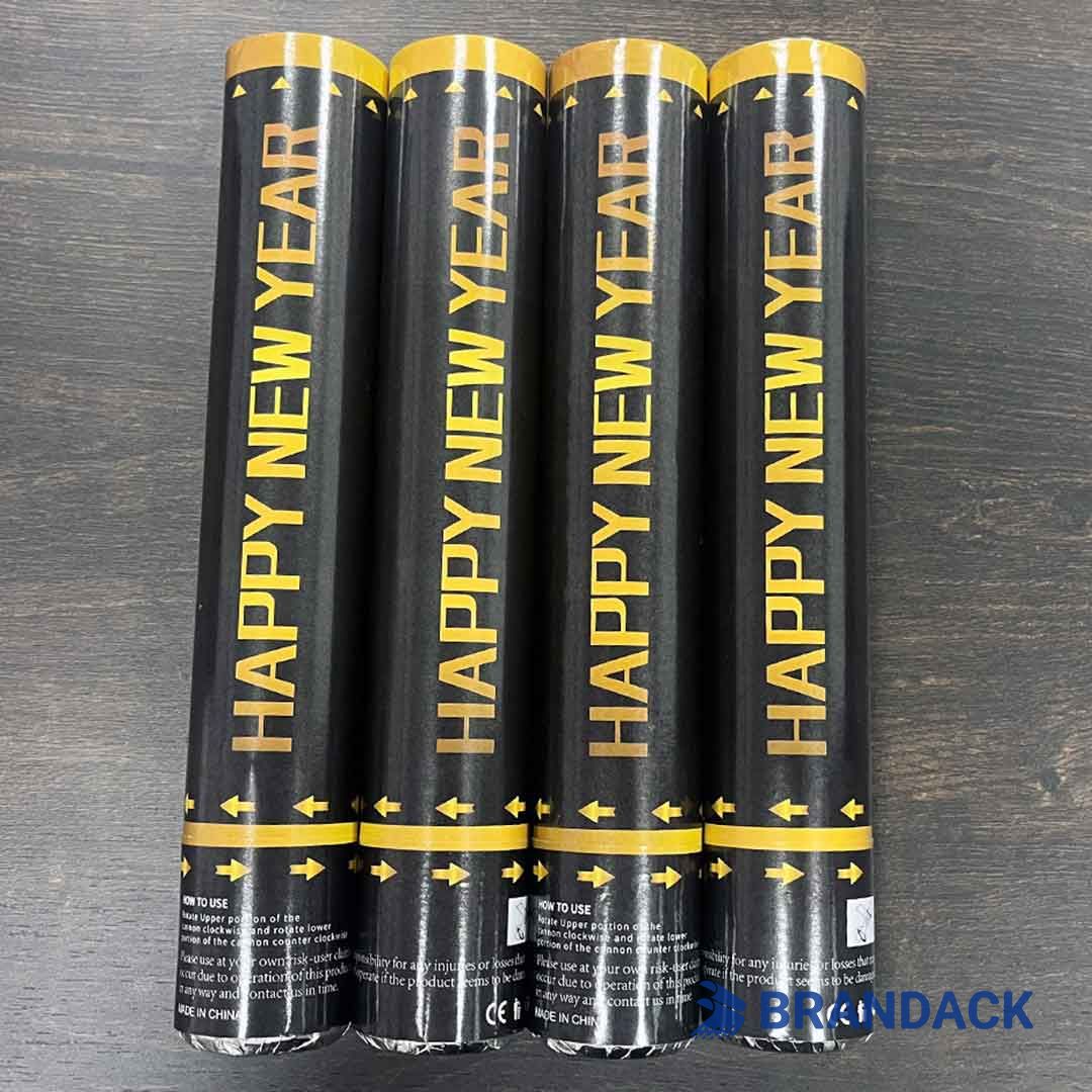 New Years Eve Party Poppers Custom with Design Service