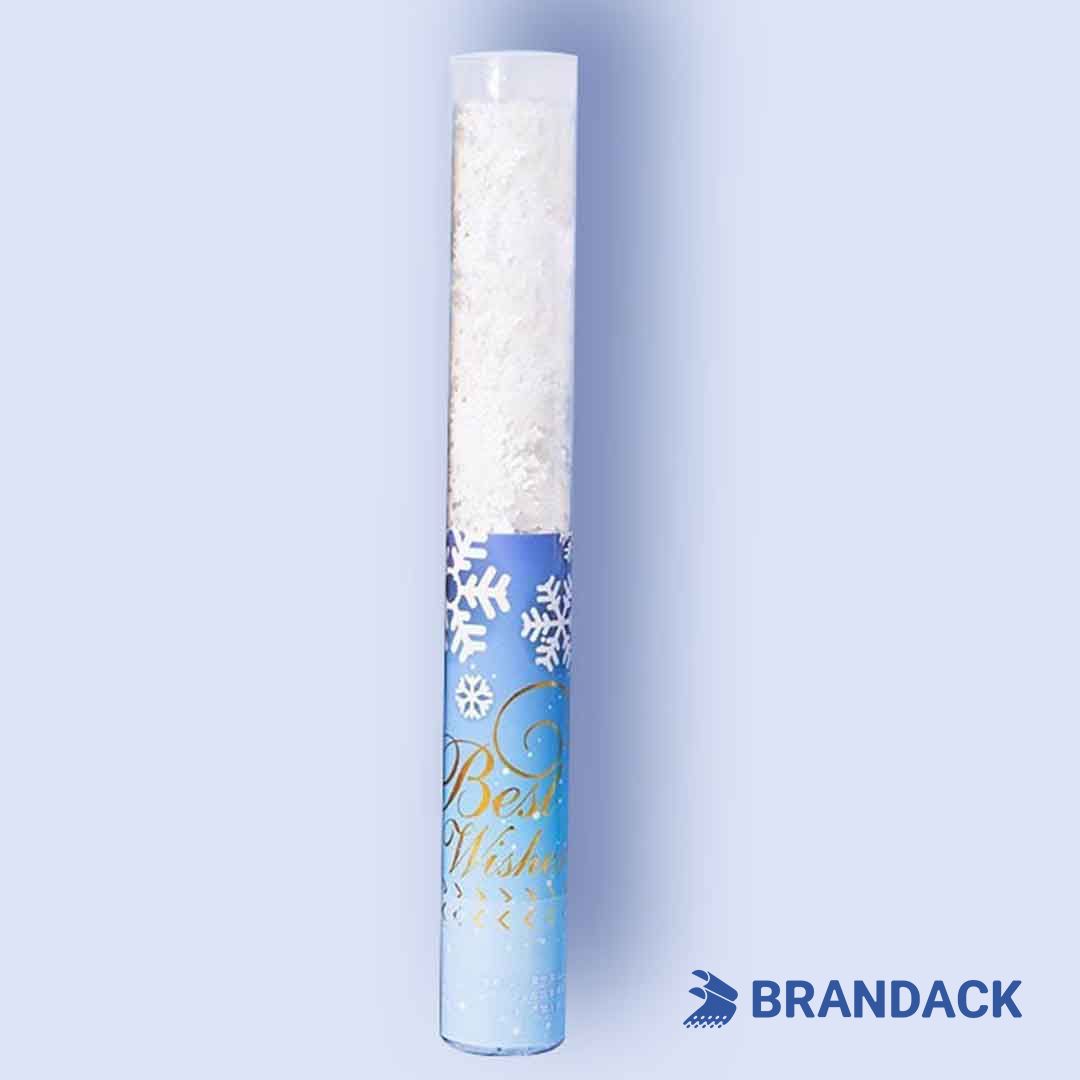 Happy New Year Confetti Party Poppers Custom with Logo