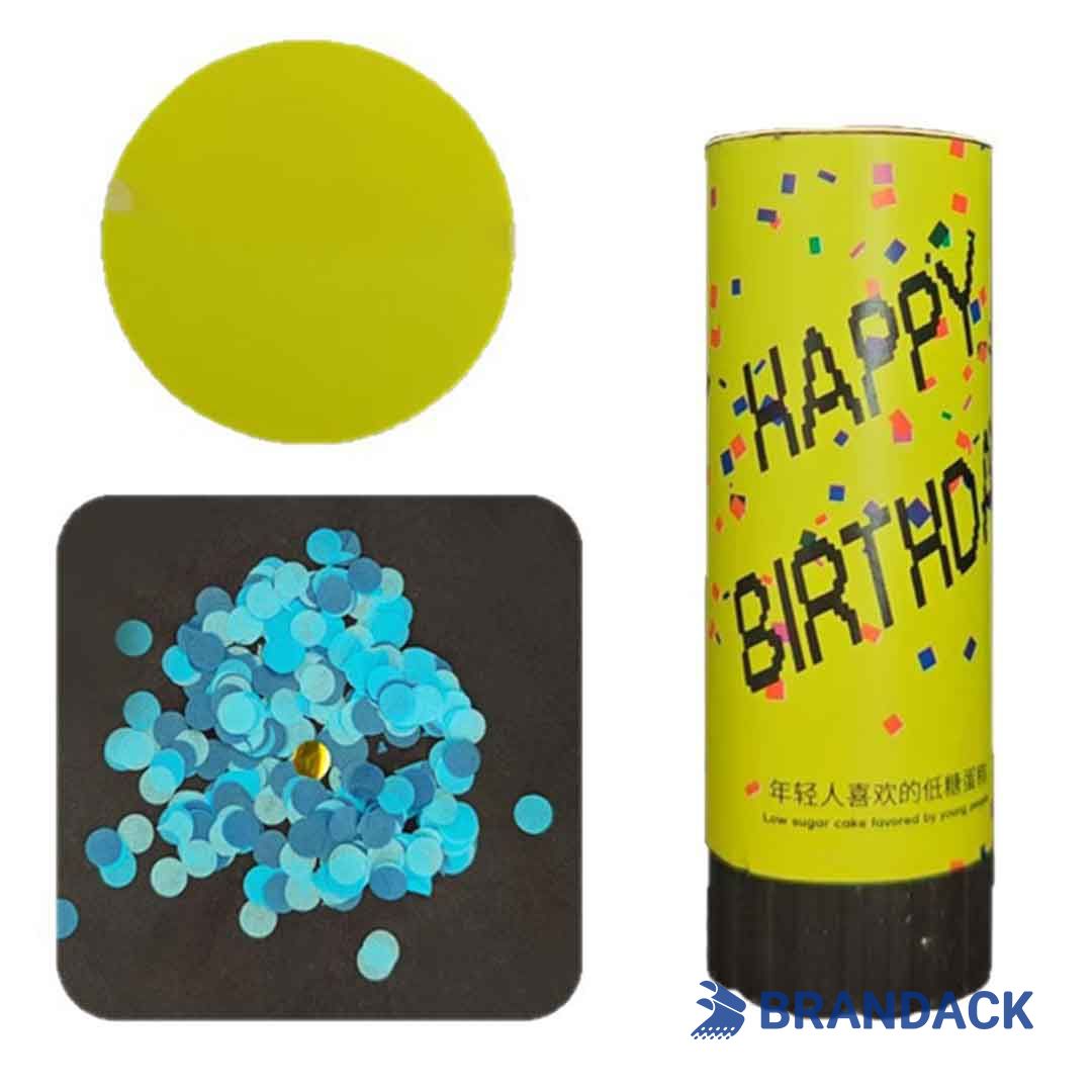 Birthday Party Confetti Poppers Custom with Design Service