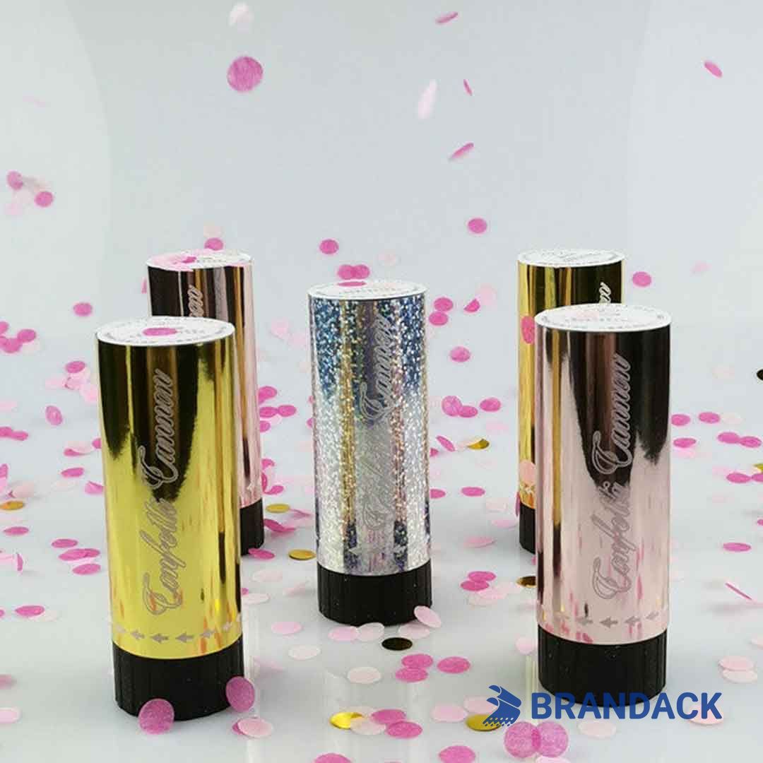 Birthday Party Confetti Poppers Custom with Design Service