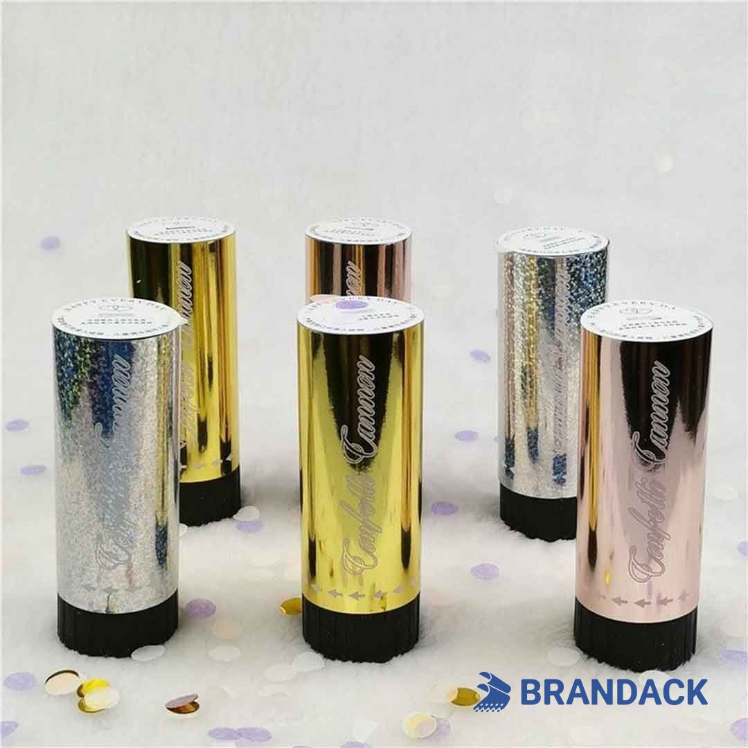 Birthday Party Confetti Poppers Custom with Design Service