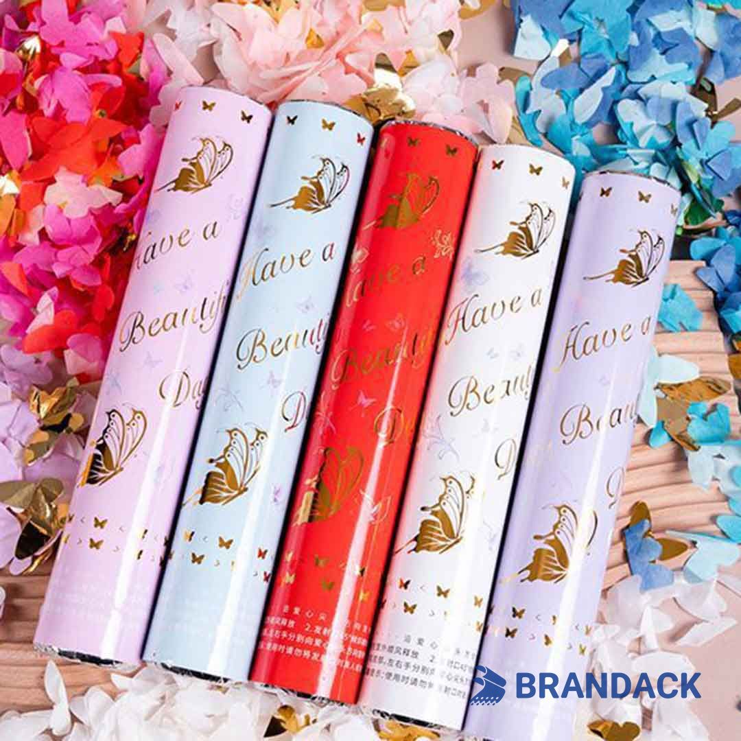 Wedding Party Confetti Poppers Bespoke Factory