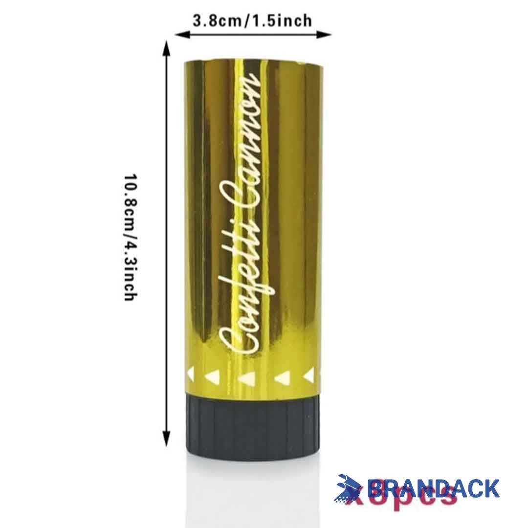 Custom Party Popper for Birthday Celebration Tailored to Brand