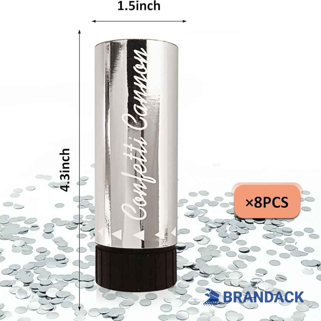 Custom Party Popper for Birthday Celebration Tailored to Brand