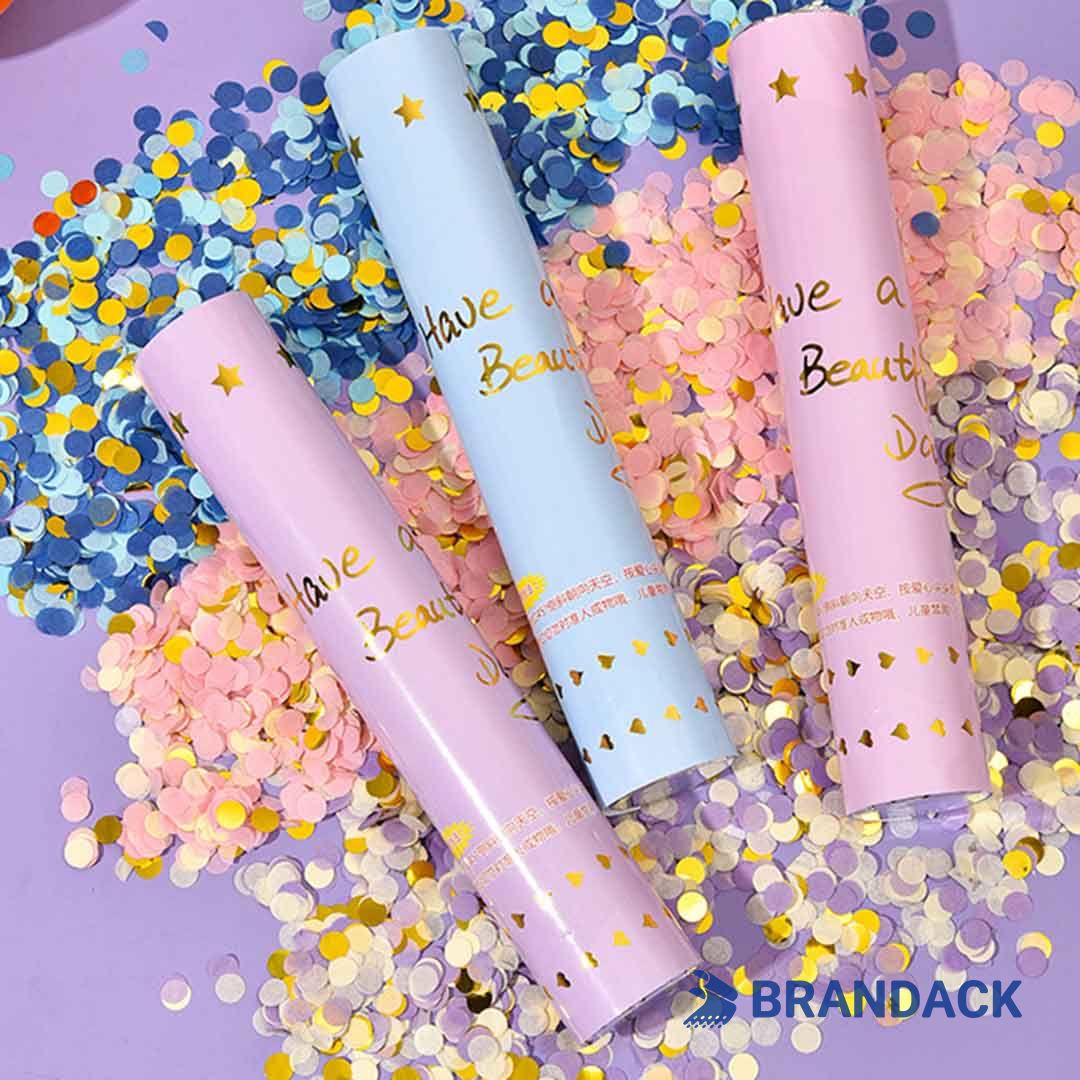 Biodegradable Wedding Confetti Cannon Custom Factory Supplier
