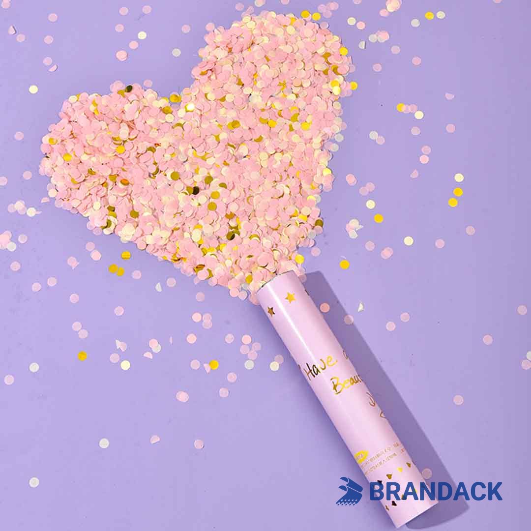 Biodegradable Wedding Confetti Cannon Custom Factory Supplier