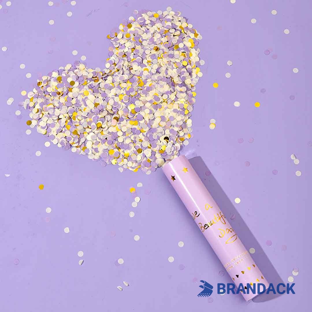 Biodegradable Wedding Confetti Cannon Custom Factory Supplier