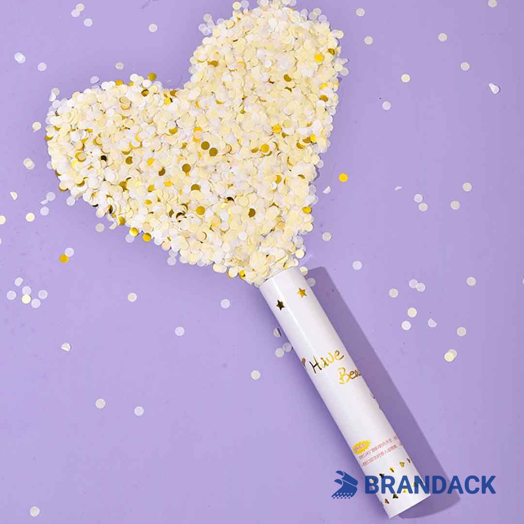 Biodegradable Wedding Confetti Cannon Custom Factory Supplier