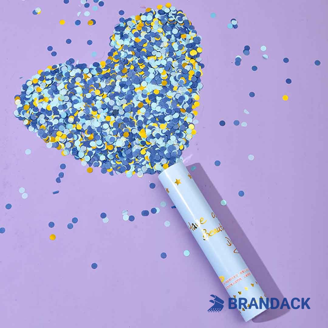 Biodegradable Wedding Confetti Cannon Custom Factory Supplier