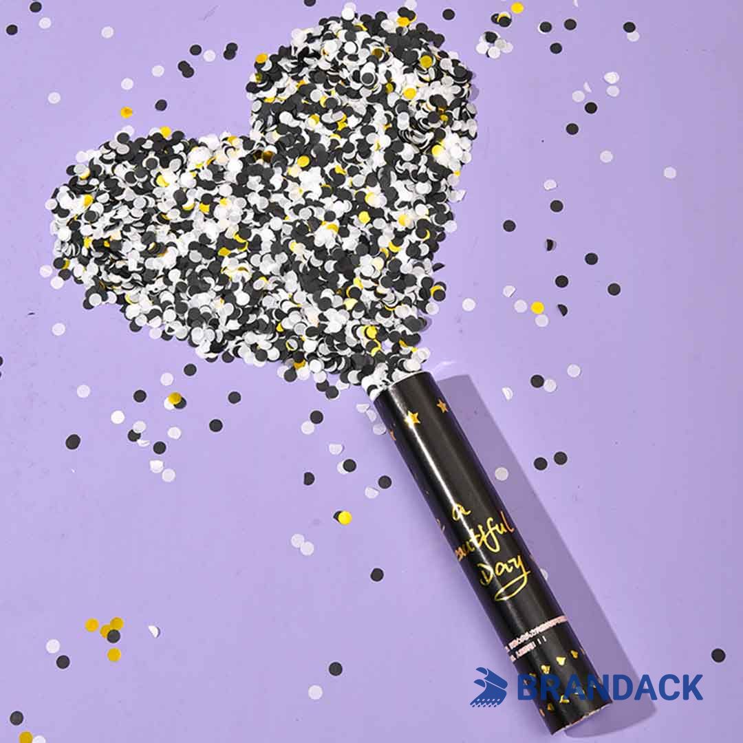 Biodegradable Wedding Confetti Cannon Custom Factory Supplier