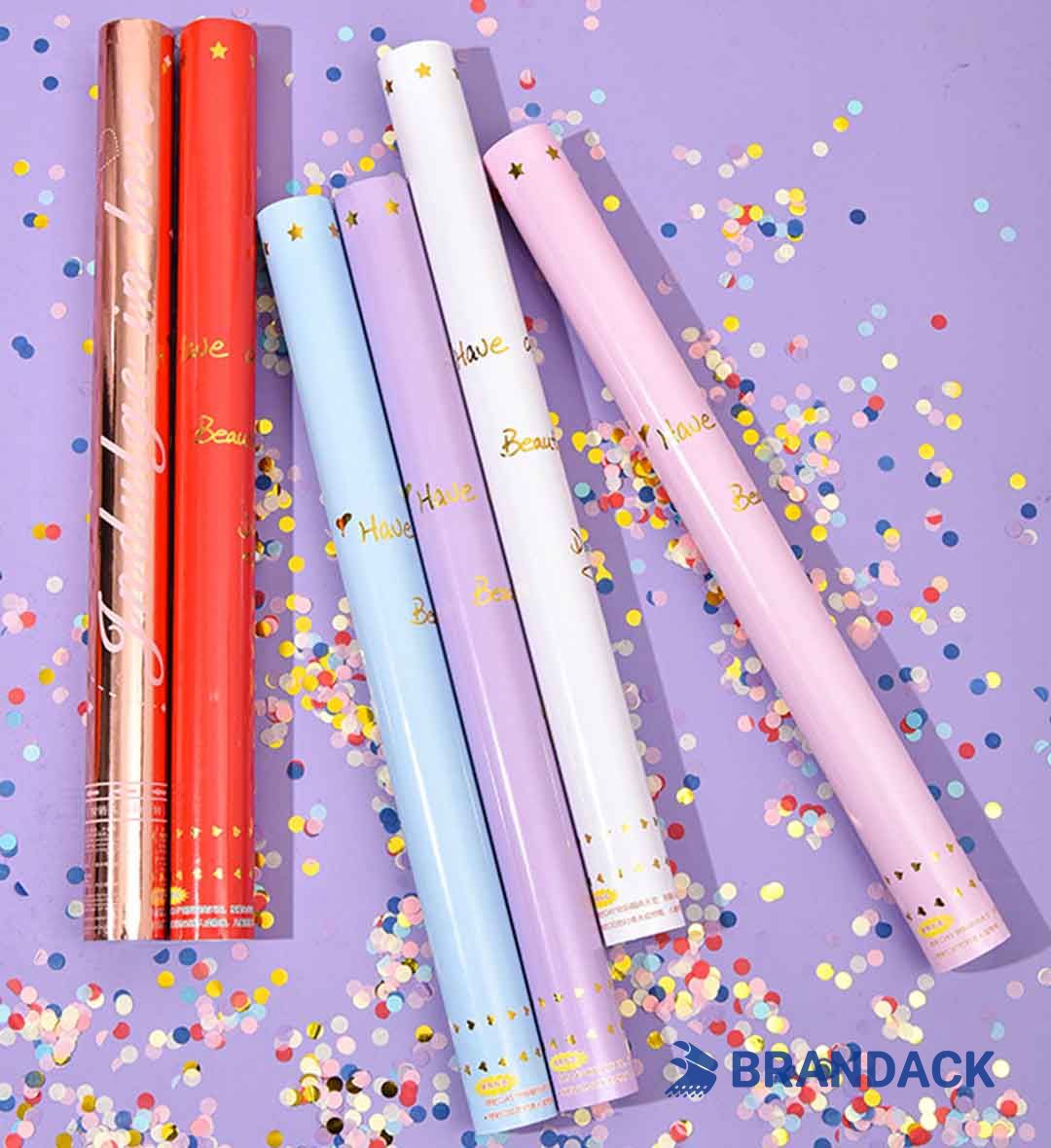 Biodegradable Wedding Confetti Cannon Custom Factory Supplier