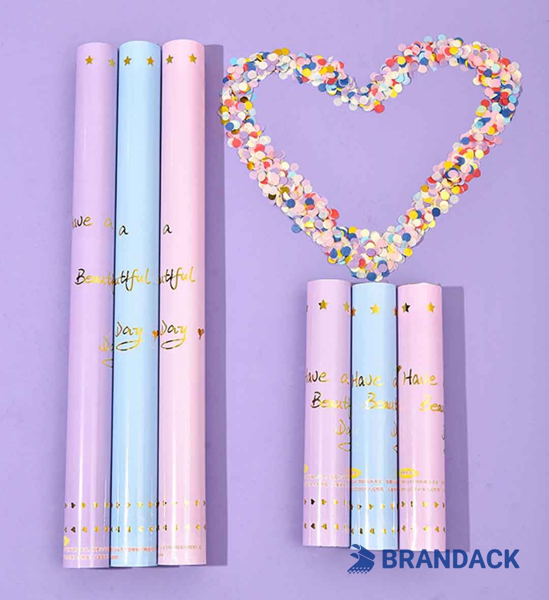 Biodegradable Wedding Confetti Cannon Custom Factory Supplier