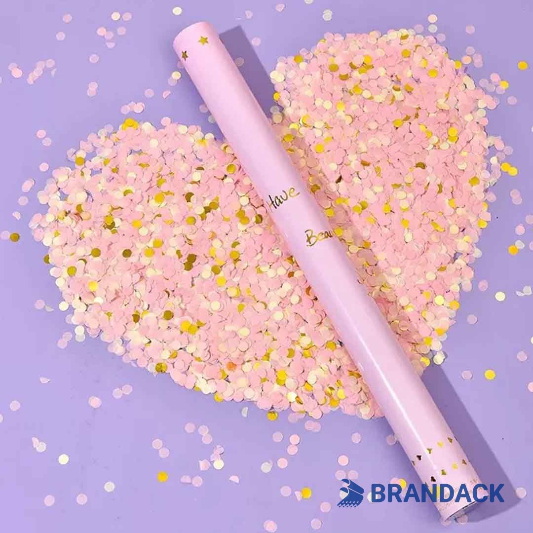 Biodegradable Wedding Confetti Cannon Custom Factory Supplier