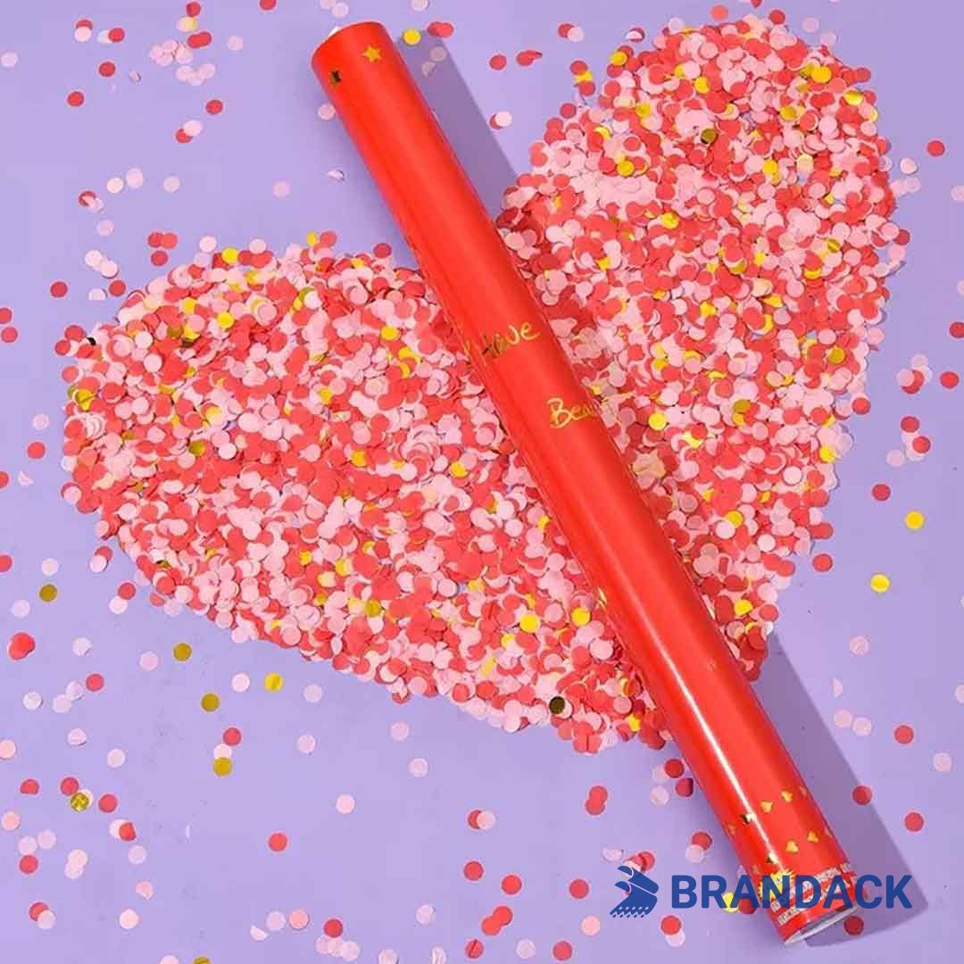 Biodegradable Wedding Confetti Cannon Custom Factory Supplier