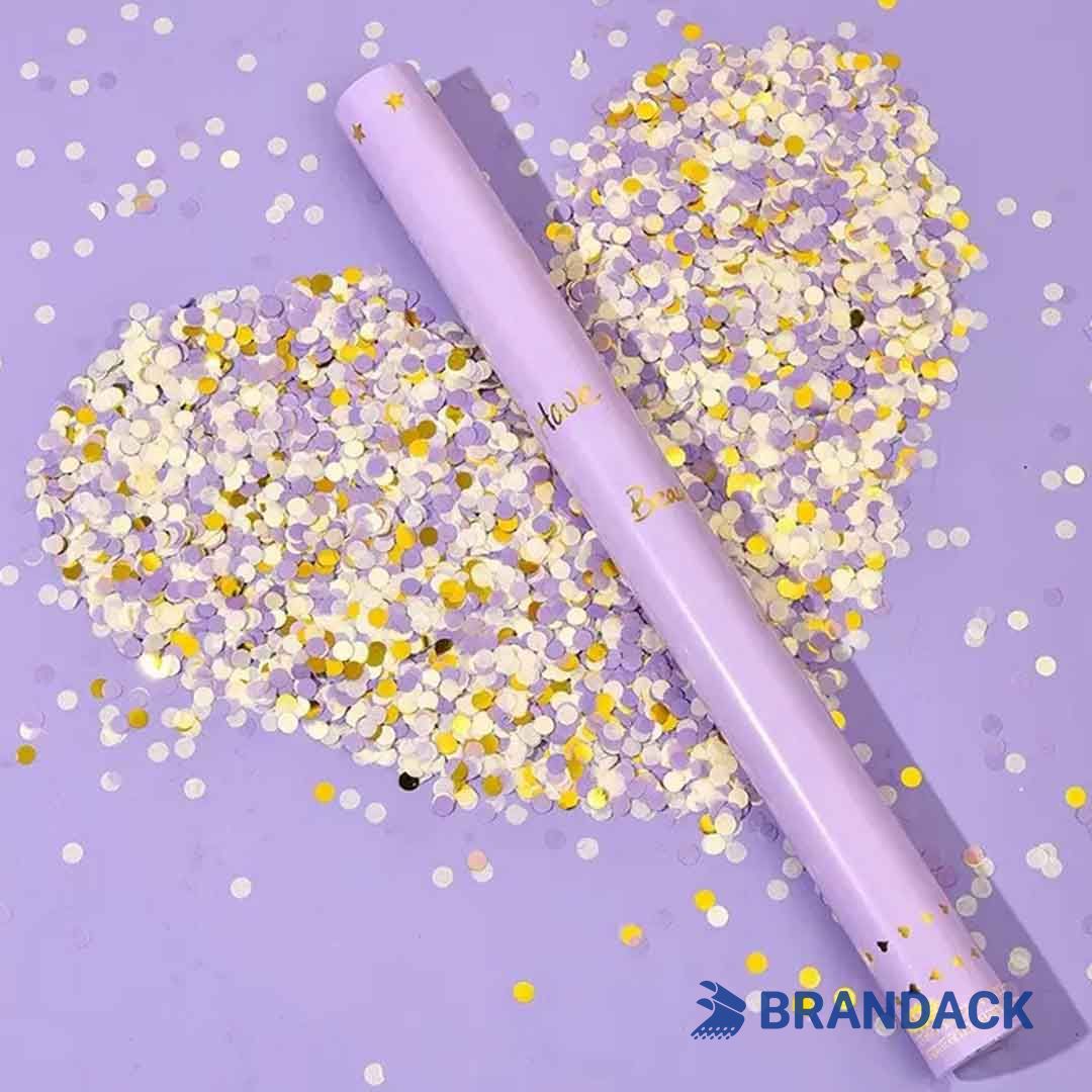 Biodegradable Wedding Confetti Cannon Custom Factory Supplier