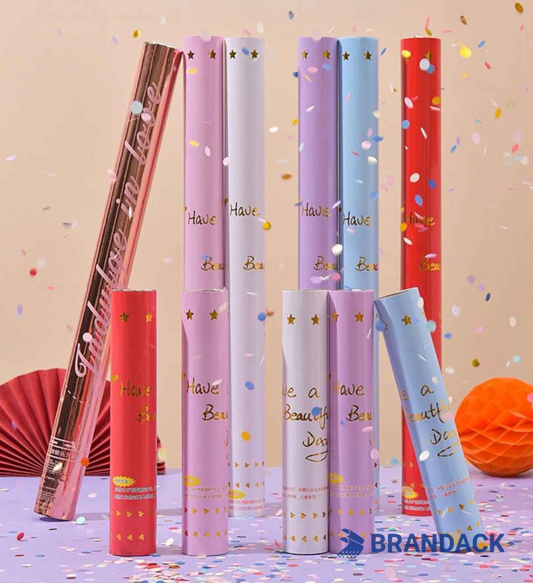 Biodegradable Wedding Confetti Cannon Custom Factory Supplier