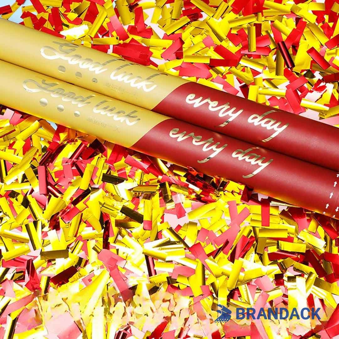 Wedding Streamer Poppers Custom with Design Service