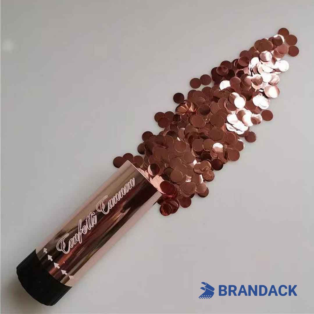 Mini Confetti Party Poppers Custom with Logo