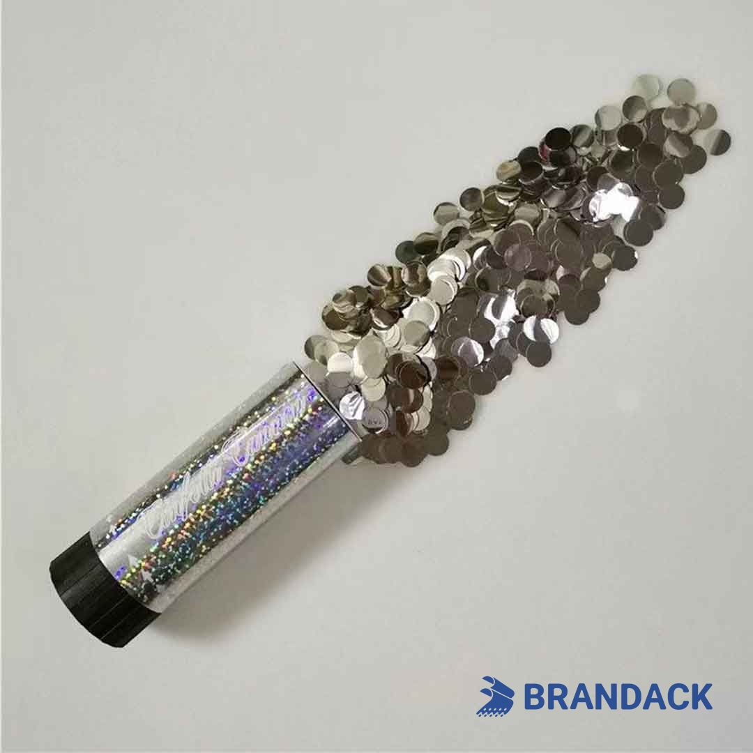 Mini Confetti Party Poppers Custom with Logo