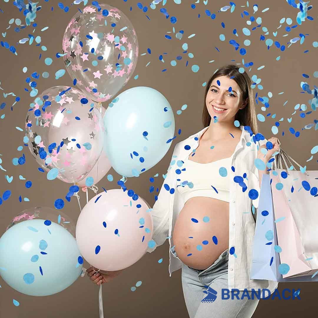 Mini Confetti Party Poppers Custom with Logo