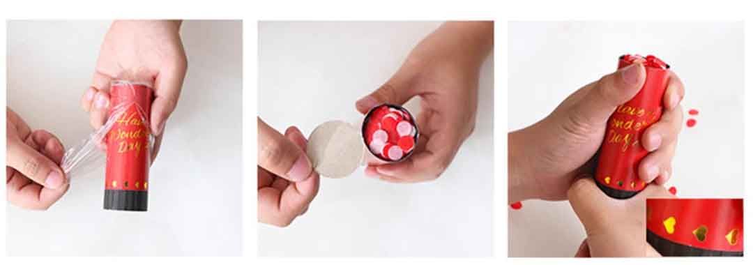 Holiday Party Small Poppers Wholesale Supplier with Design Service