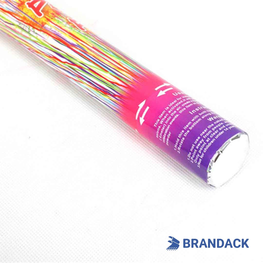 Handheld Confetti Streamer Poppers Custom with Design Services