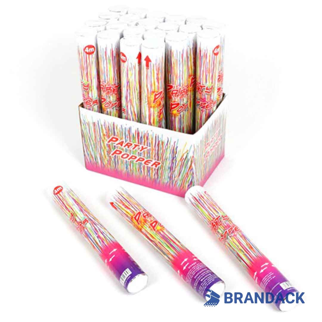 Handheld Confetti Streamer Poppers Custom with Design Services