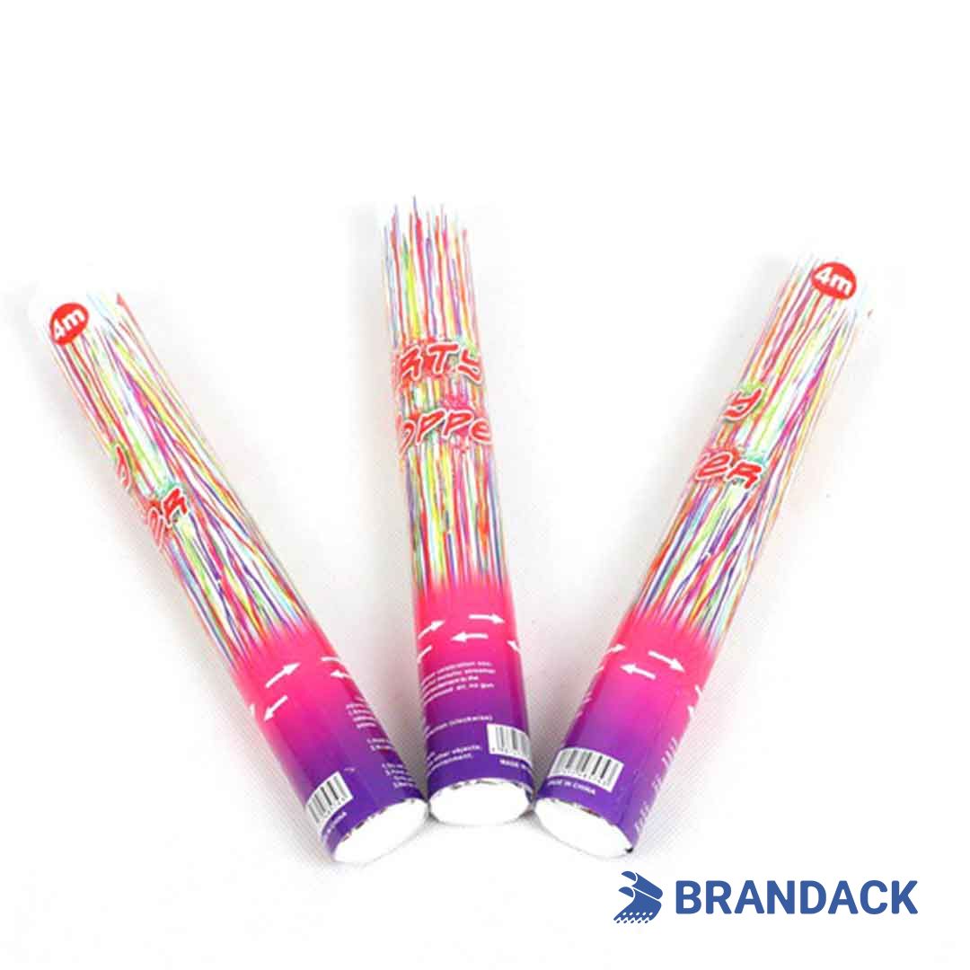 Handheld Confetti Streamer Poppers Custom with Design Services