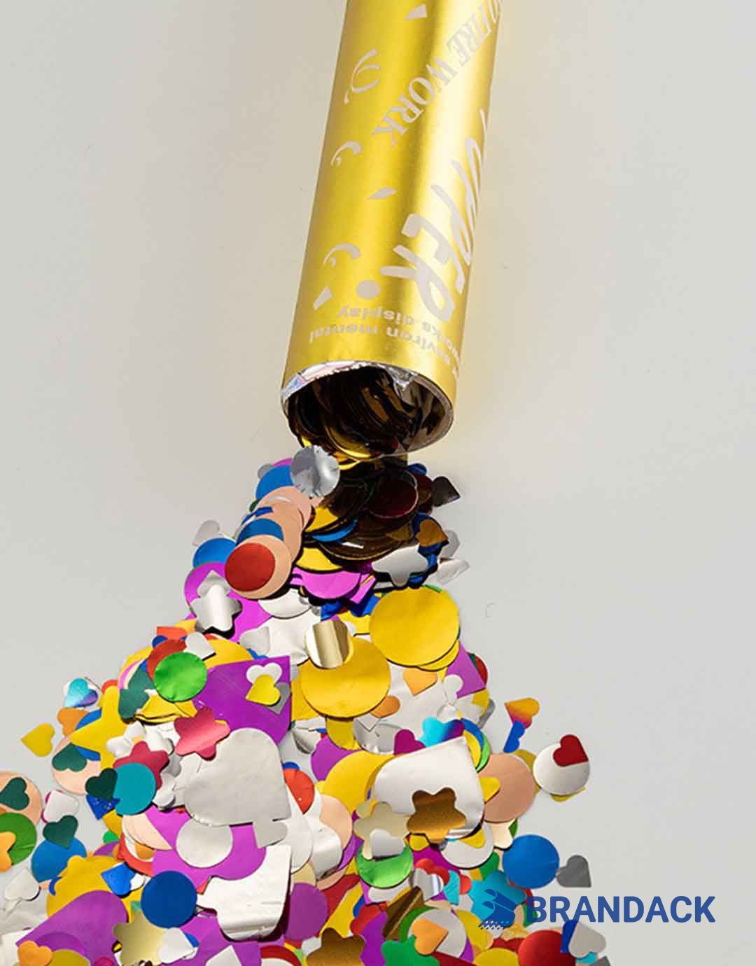 Gold Party Confetti Poppers Bulk Supplier with Design Service Gold Party Confetti Poppers Bulk Supplier with Design Service