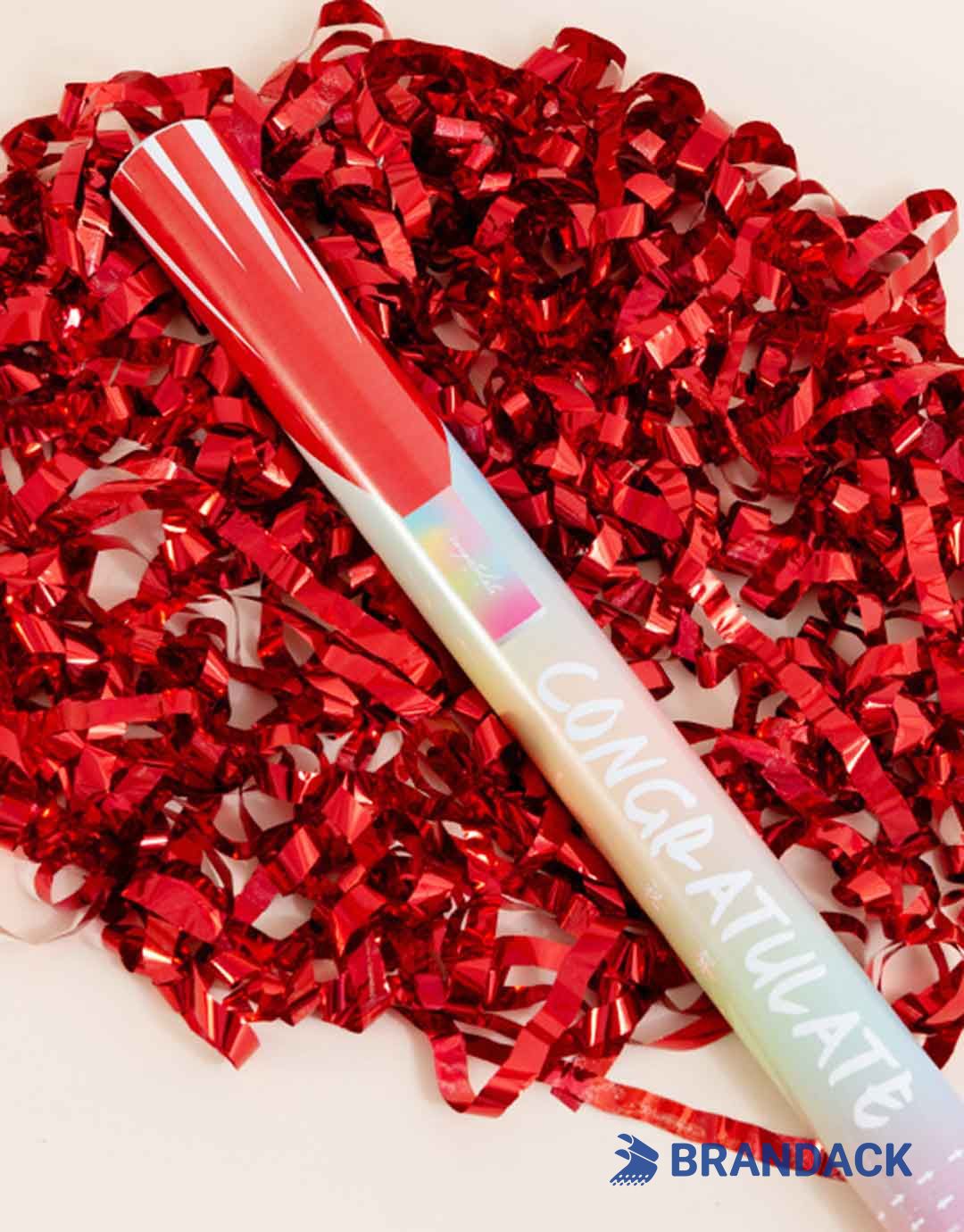 Celebration Party Confetti Poppers Tailored to Brand