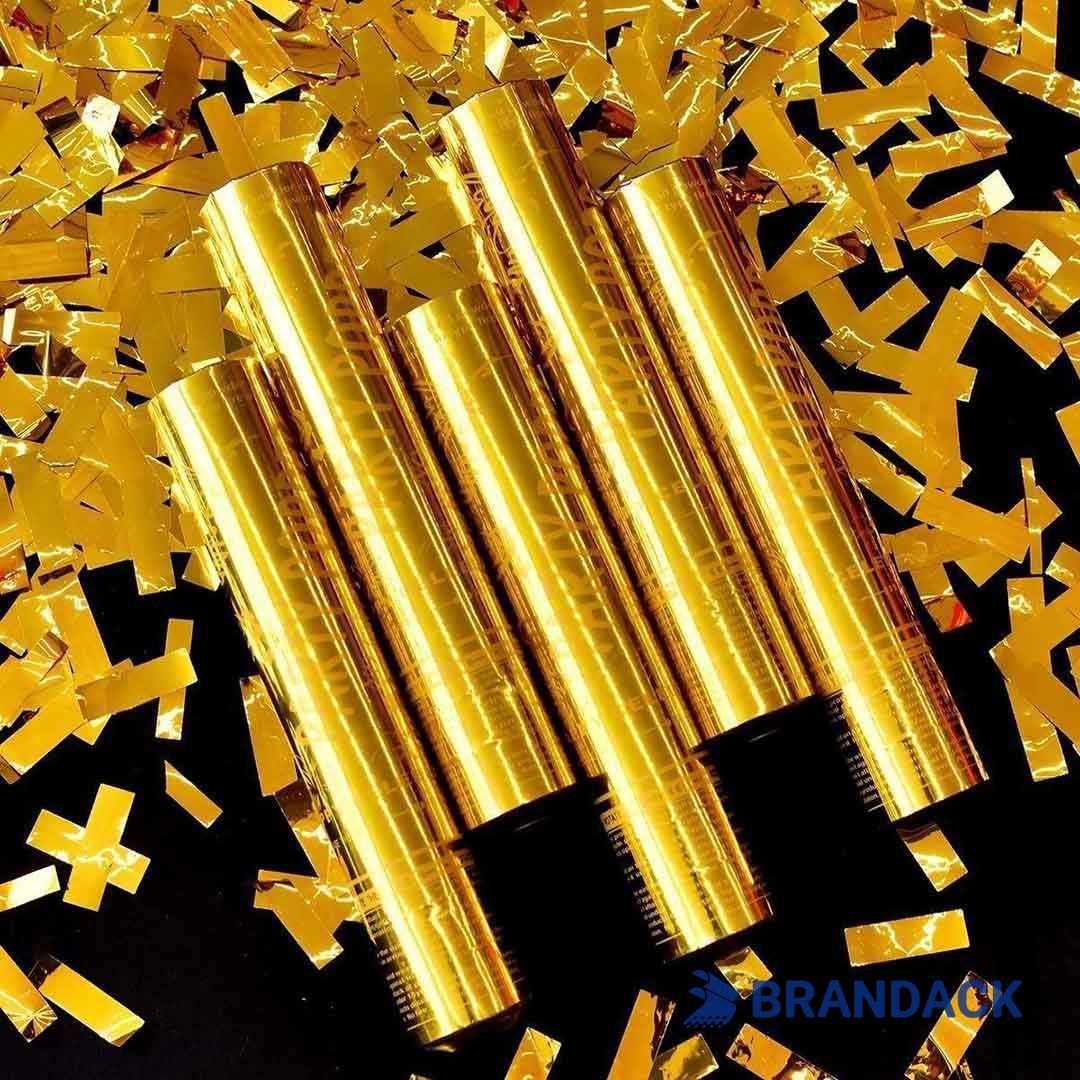 Bulk Buy Party Confetti Poppers Gold to Save Cost