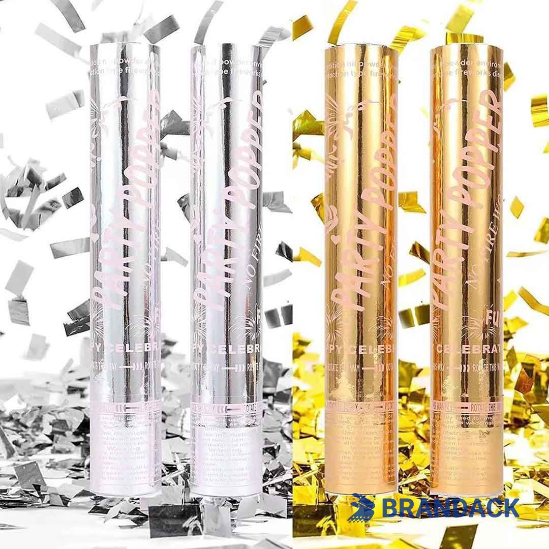 Custom Party Confetti Poppers in Bulk to Stand Out on Shelves