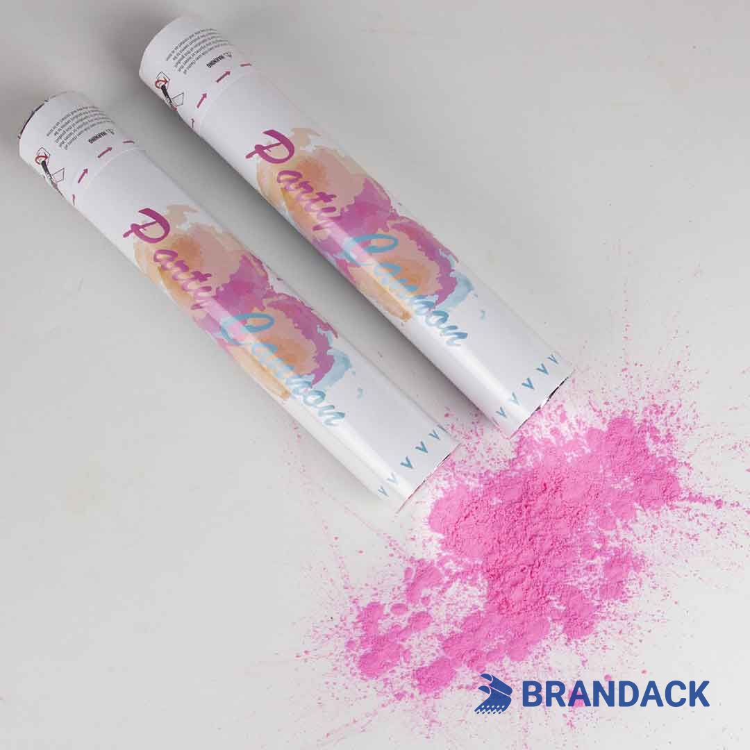 Gender Reveal Smoke Cannon Custom with Logo