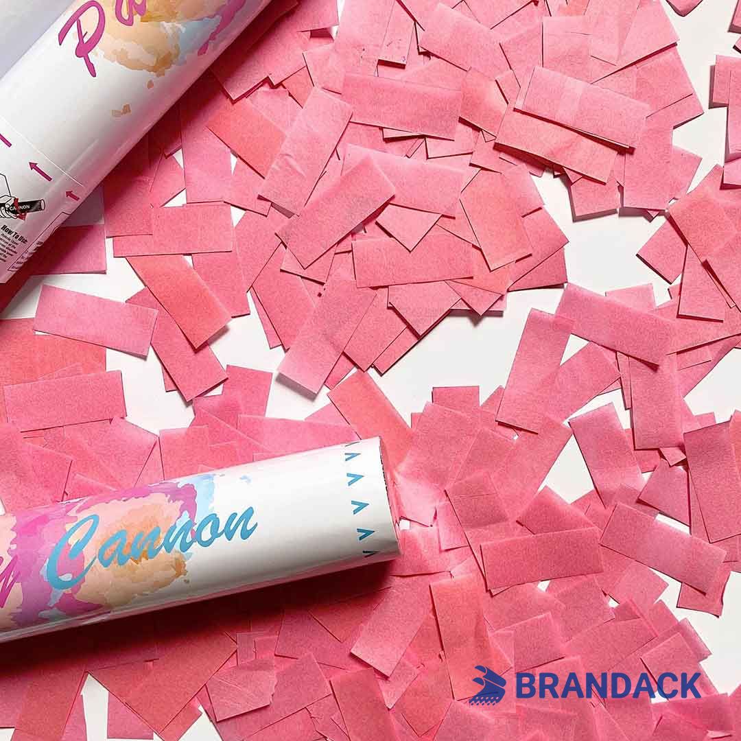 Gender Reveal Party Confetti Poppers Custom with Design Service