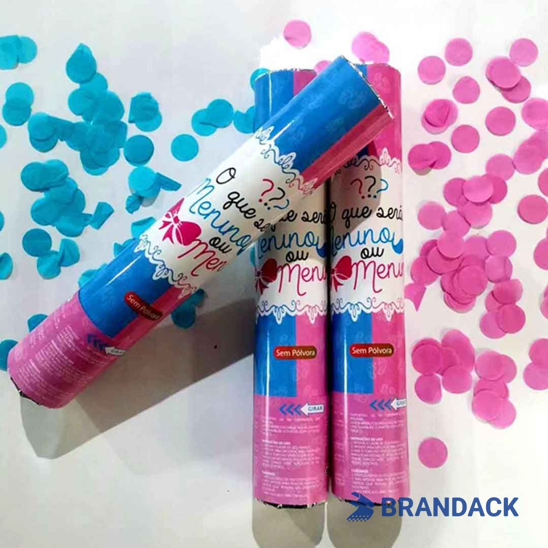 Gender Reveal Confetti Poppers Bulk Wholesale Supplier