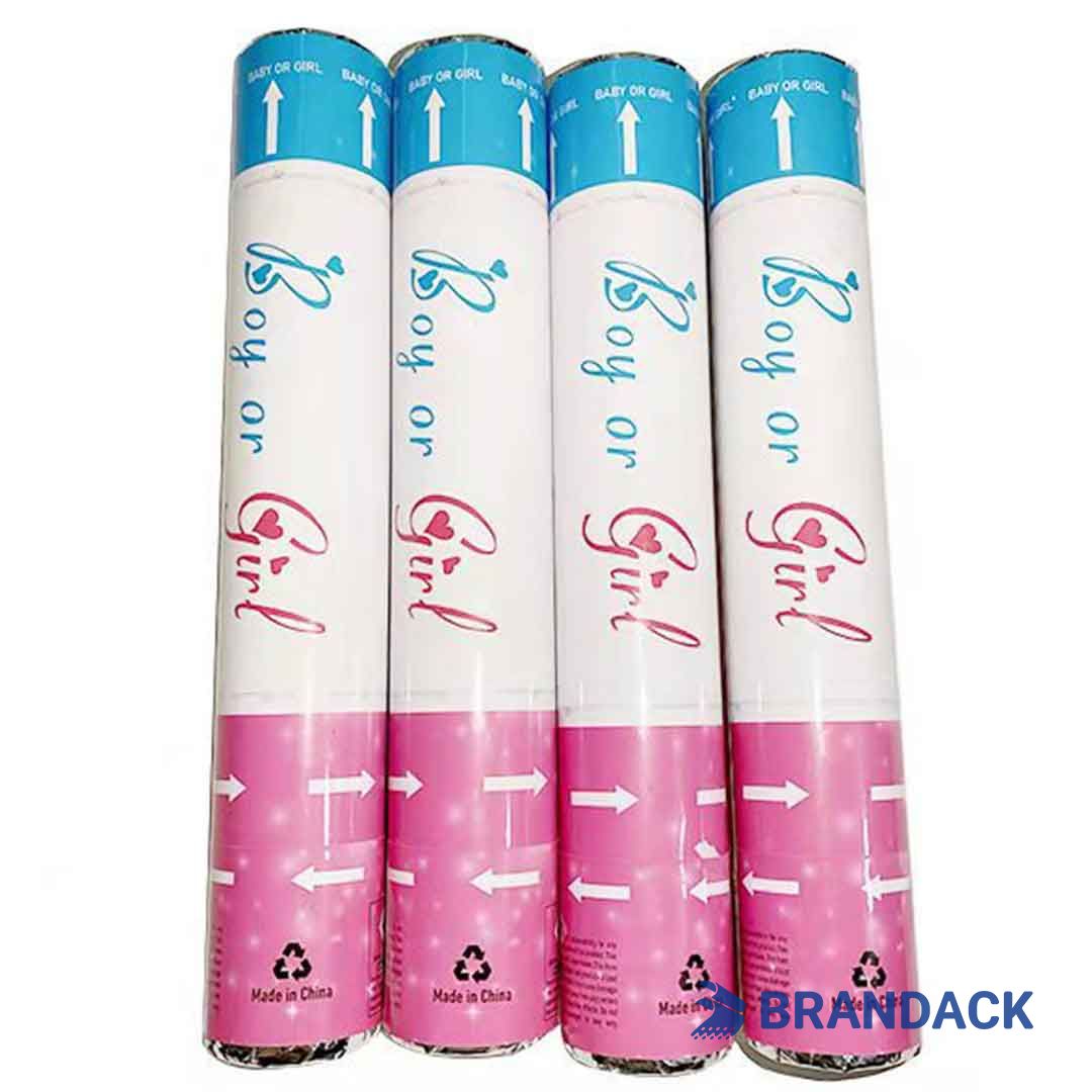 Gender Reveal Confetti Poppers Bulk Wholesale Supplier