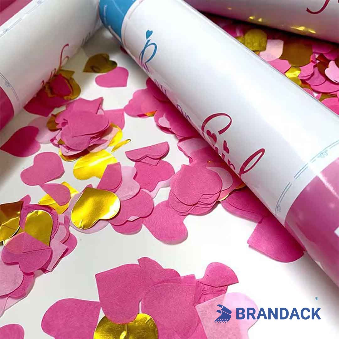 Gender Reveal Confetti Poppers Bulk Wholesale Supplier